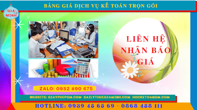 Bảng báo giá dịch vụ kế toán trọn gói tại Nam Định 15 Bảng báo giá dịch vụ kế toán trọn gói tại Nam Định