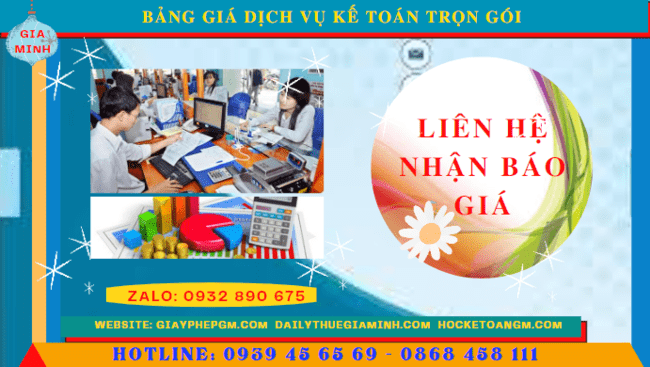 BẢNG BÁO GIÁ DỊCH VỤ KẾ TOÁN TRỌN GÓI TẠI QUẢNG BÌNH 5 Bảng báo giá dịch vụ kế toán trọn gói tại Quảng Bình