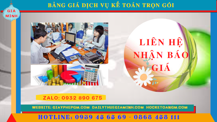 Bảng báo giá dịch vụ kế toán trọn gói tại thành phố hà nội 5 Bảng báo giá dịch vụ kế toán trọn gói tại Thành Phố Hà Nội
