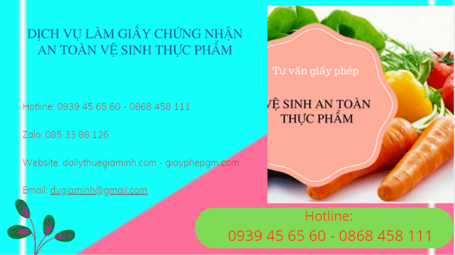 Dịch vụ làm giấy chứng nhận an toàn vệ sinh thực phẩm tại đắk lắk 4 Quy trình làm giấy chứng nhận an toàn vệ sinh thực phẩm tại Đắk Lắk