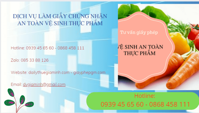 DỊCH VỤ LÀM GIẤY CHỨNG NHẬN AN TOÀN VỆ SINH THỰC PHẨM TẠI LAI CHÂU 4 Quy trình làm giấy chứng nhận an toàn vệ sinh thực phẩm tại Lai Châu