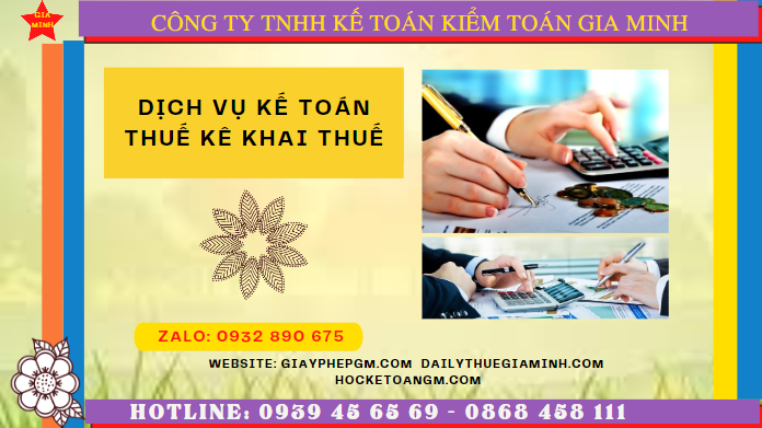 Thủ tục kê khai thuế ban đầu năm 2022 tại Bạc Liêu