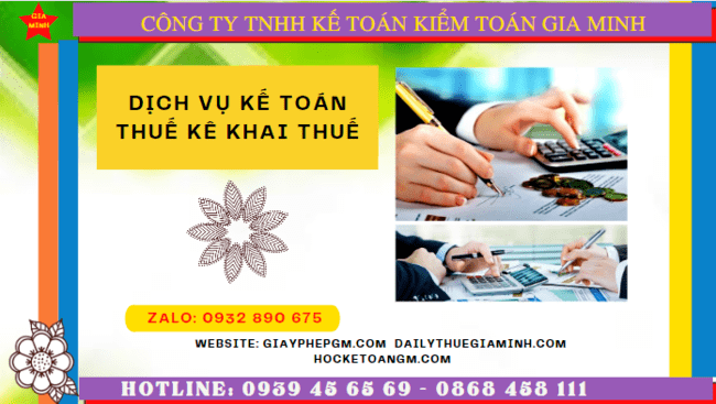 DỊCH VỤ KẾ TOÁN THUẾ KÊ KHAI THUẾ LẦN ĐẦU TẠI ĐỒNG NAI 4 Thủ tục kê khai thuế ban đầu năm 2022 tại Đồng Nai