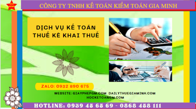 Dịch vụ kế toán thuế kê khai thuế lần đầu tại Vĩnh Phúc 4 Thủ tục kê khai thuế ban đầu năm 2022 tại Vĩnh Phúc