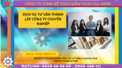 Dịch vụ tư vấn thành lập công ty chuyên nghiệp tại Bắc Giang