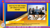 Dịch vụ tư vấn thành lập công ty chuyên nghiệp tại Bắc Kạn