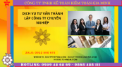 Dịch vụ tư vấn thành lập công ty chuyên nghiệp tại TT Huế