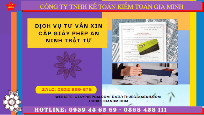 DỊCH VỤ TƯ VẤN XIN CẤP GIẤY PHÉP AN NINH TRẬT TỰ TẠI KIÊN GIANG 6 Thủ tục xin cấp giấy chứng nhận đủ điều kiện an ninh trật tự tại Kiên Giang