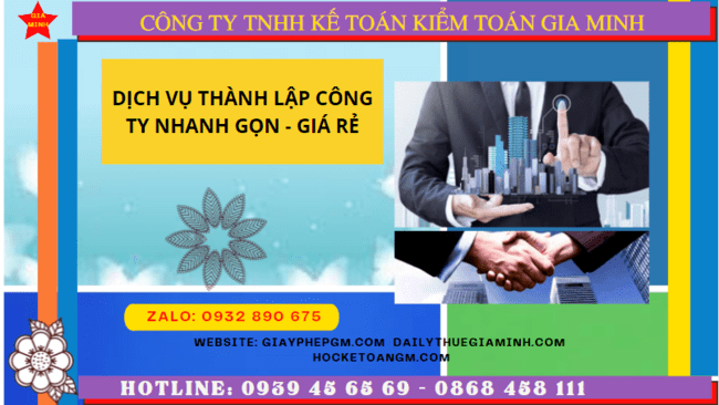 Top 10 công ty thành lập công ty uy tín chất lượng tại Bắc Kạn 