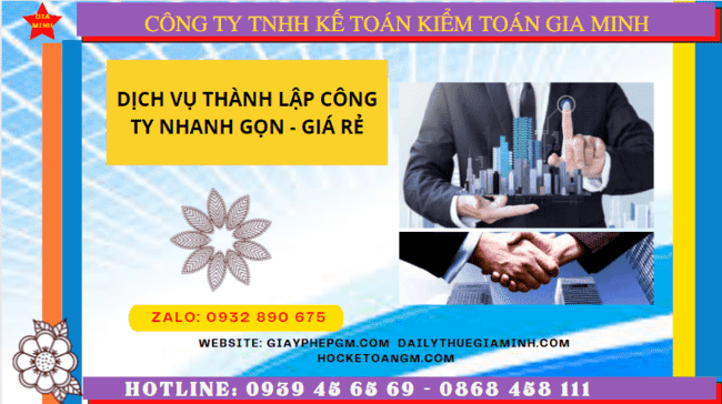 Top 10 công ty thành lập công ty uy tín chất lượng tại Cao Bằng 