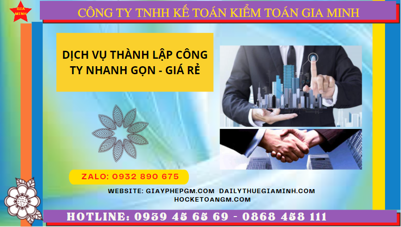 Dịch vụ thành lập công ty tại quảng bình nhanh gọn - giá rẻ chỉ 1.500.000 6 Dịch vụ thành lập công ty tại Quảng Bình nhanh gọn