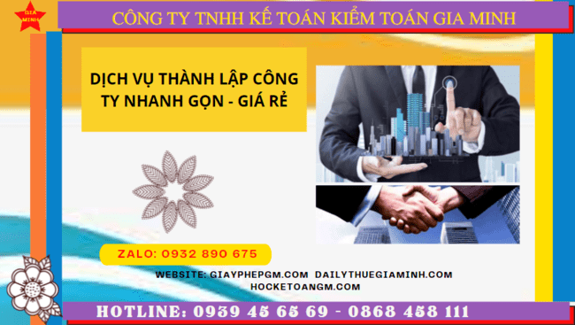 Dịch vụ thành lập công ty tại thành phố huế nhanh gọn - giá rẻ chỉ 1.500.000 6 Top 10 công ty thành lập công ty uy tín chất lượng tại Thành Phố Huế