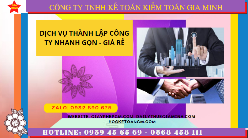 Dịch vụ thành lập công ty tại tp hưng yên nhanh gọn - giá rẻ chỉ 1.500.000 6 Top 10 công ty thành lập công ty uy tín chất lượng tại TP Hưng Yên