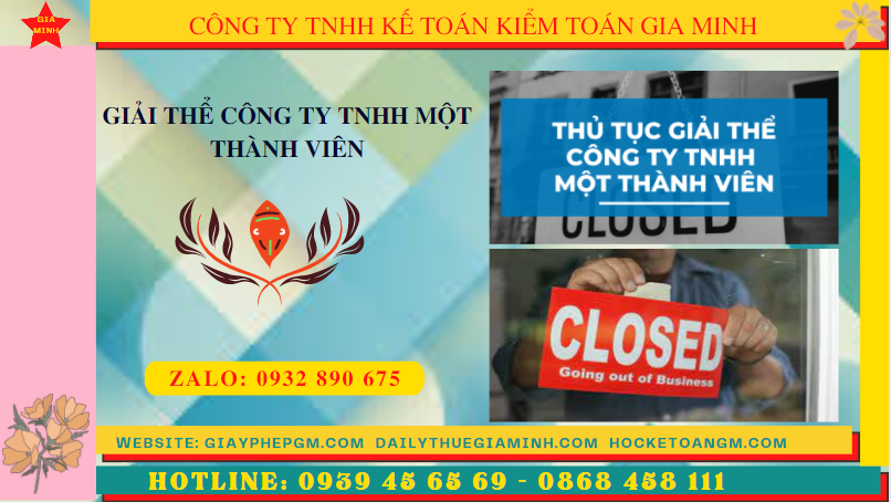 GIẢI THỂ CÔNG TY TNHH MỘT THÀNH VIÊN TẠI THÀNH PHỐ HỒ CHÍ MINH 4 Tư vấn giải thể công ty trọn gói tại Thành Phố Hồ Chí Minh