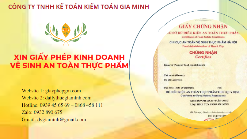 XIN GIẤY PHÉP KINH DOANH VỆ SINH AN TOÀN THỰC PHẨM TẠI LAI CHÂU 1 Xin giấy phép kinh doanh vệ sinh an toàn thực phẩm như thế nào tại Lai Châu