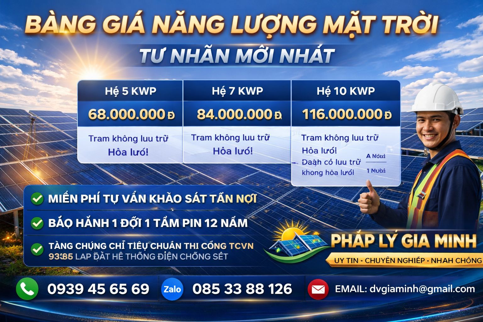 gói chữ ký số phổ biến cho công ty điện mặt trời tại Ninh Bình