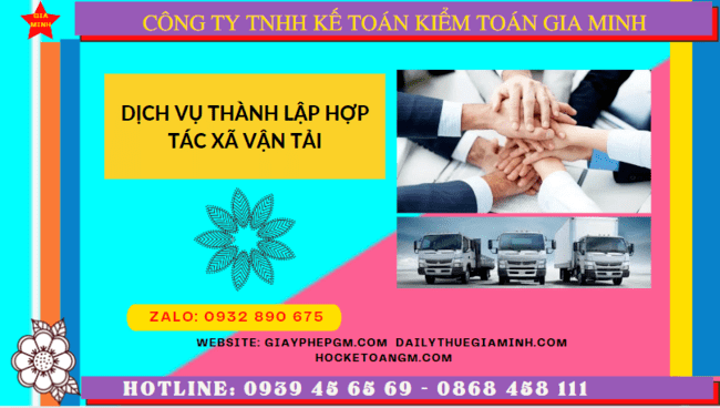 DỊCH VỤ THÀNH LẬP HỢP TÁC XÃ VẬN TẢI TẠI KON TUM 6 Dịch vụ thành lập hợp tác xã vận tải tại Kon Tum
