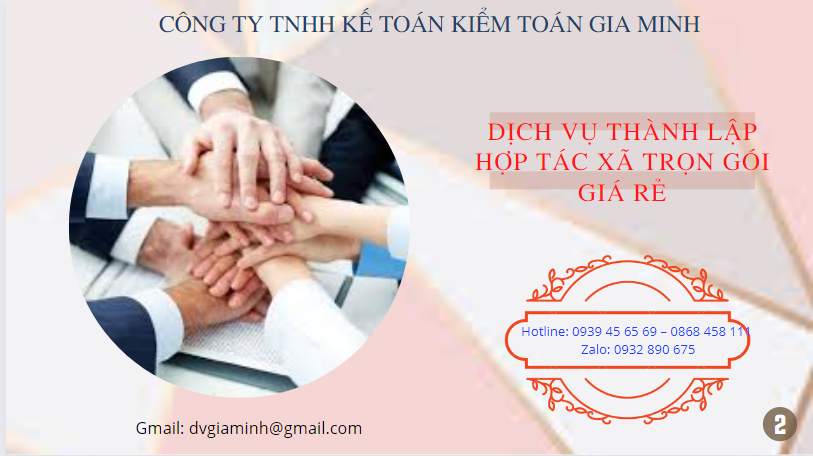 DỊCH VỤ THÀNH LẬP HỢP TÁC XÃ ĐỒNG NAI TRỌN GÓI GIÁ RẺ 6 Dịch vụ thành lập hợp tác xã Đồng Nai trọn gói giá rẻ