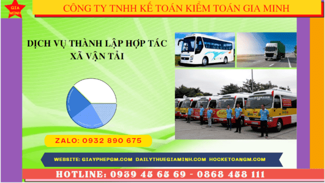 Dịch vụ thành lập hợp tác xã vận tải tại bình thuận 4 Điều kiện thành lập hợp tác xã vận tải tại Bình Thuận