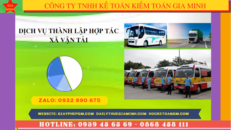 Dịch vụ thành lập hợp tác xã vận tải tại khánh hòa 4 Điều kiện thành lập hợp tác xã vận tải tại Khánh Hòa
