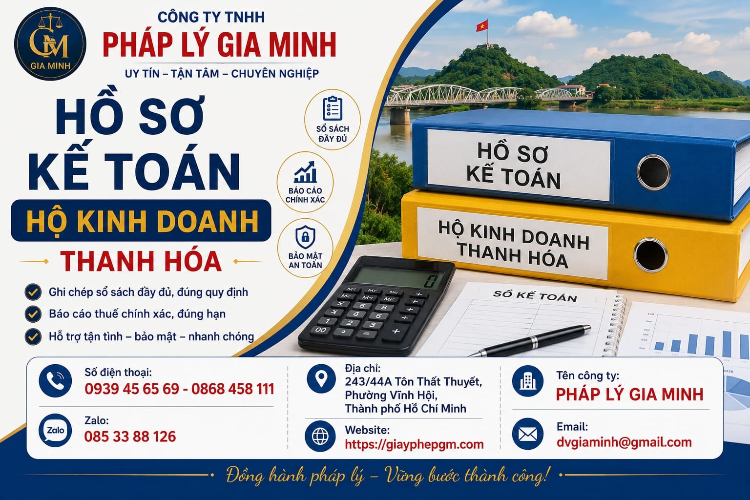 Hồ sơ kế toán hộ kinh doanh Thanh Hóa
