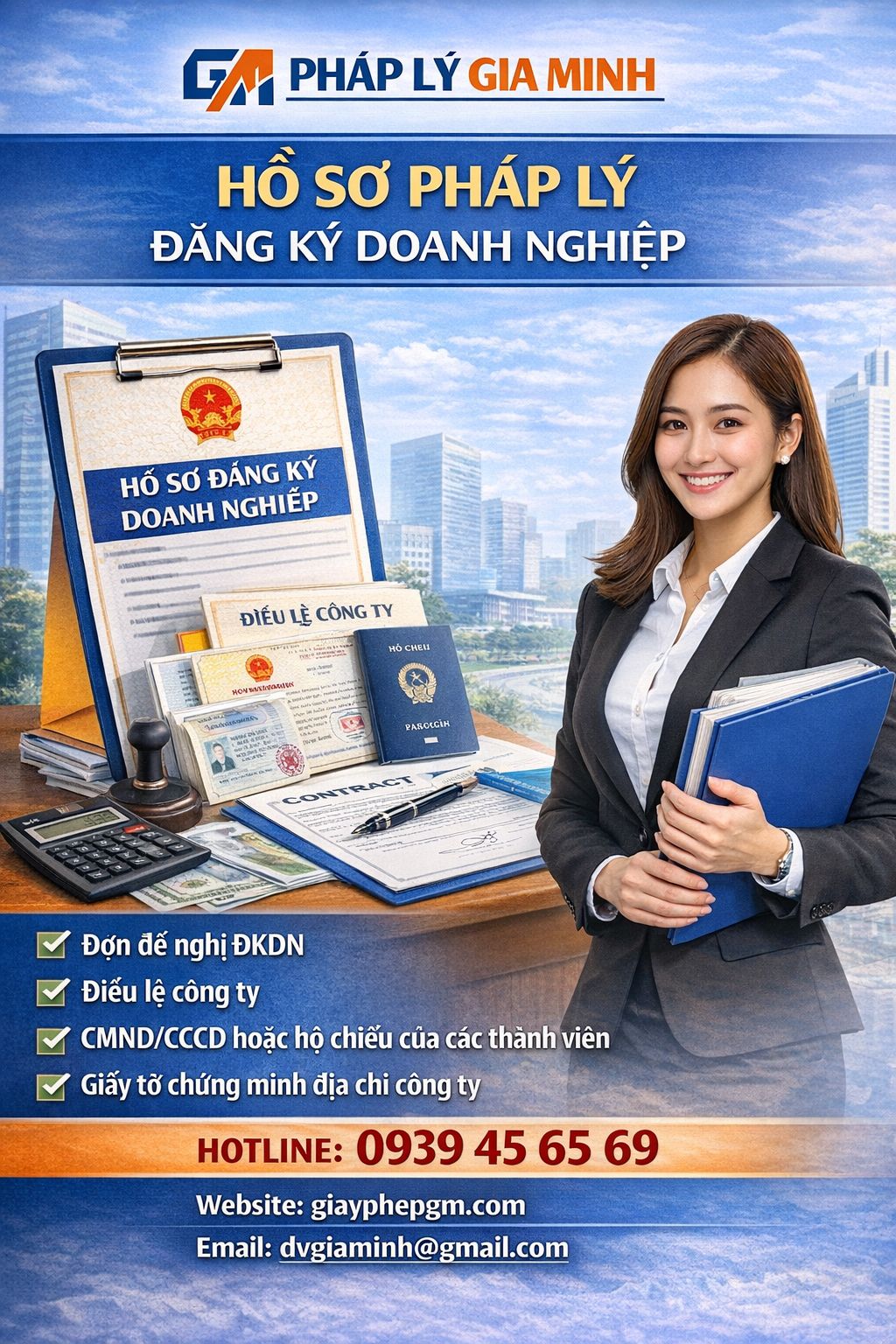 Hồ sơ pháp lý công ty điện mặt trời tại quảng bình