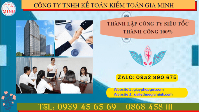 Thành lập công ty siêu tốc thành công 100% tại nam định 4 Thành lập chi nhánh công ty uy tín tại Nam Định