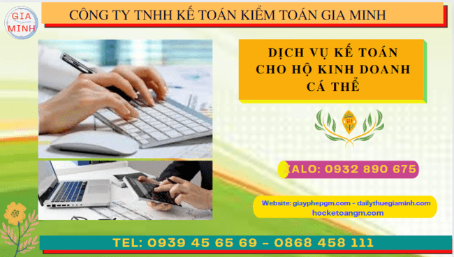 Dịch vụ kế toán hộ kinh doanh trọn gói giá rẻ tại Cao Bằng