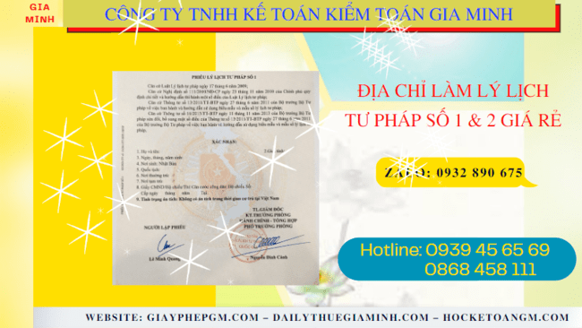Địa chỉ làm lý lịch tư pháp số 1 & 2 tại bình thuận giá rẻ 4 Dịch vụ làm lý lịch tư pháp số 1 & 2 giá rẻ tại Bình Thuận