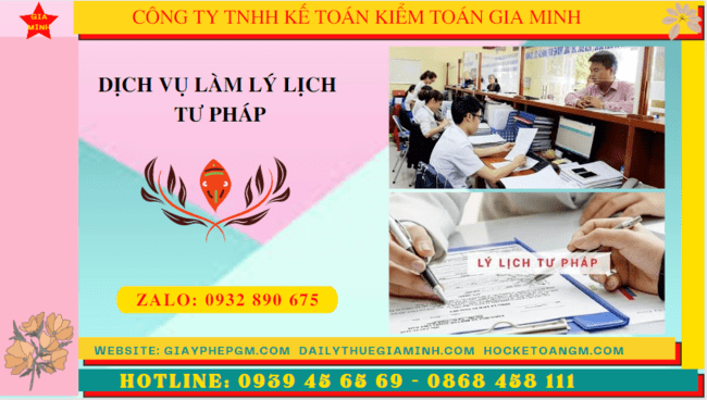 Dịch vụ làm lý lịch tư pháp ở quảng ngãi 6 Dịch vụ làm phiếu lý lịch tư pháp ở Quảng Ngãi