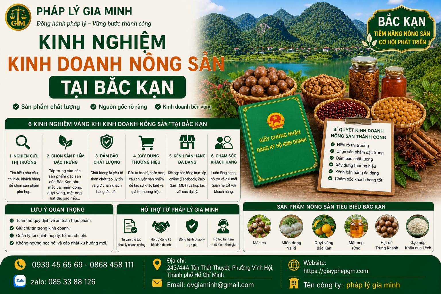 THÀNH LẬP HỘ KINH DOANH NÔNG SẢN TẠI BẮC KẠN 16 Kinh nghiệm kinh doanh nông sản tại Bắc Kạn