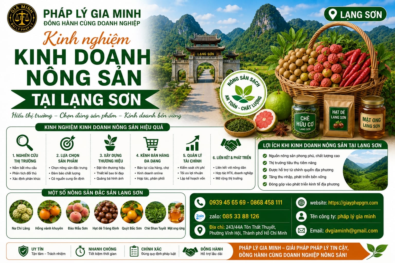 THÀNH LẬP HỘ KINH DOANH NÔNG SẢN TẠI LẠNG SƠN 9 Kinh nghiệm kinh doanh nông sản tại Lạng Sơn