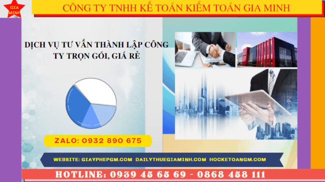 Dịch vụ tư vấn thành lập công ty trọn gói, giá rẻ tại nghệ an 6 Dịch vụ tư vấn thành lập công ty trọn gói, giá rẻ tại Nghệ An