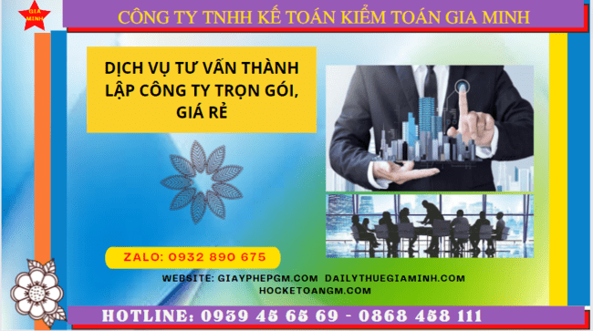 Dịch vụ tư vấn thành lập công ty trọn gói, giá rẻ tại thanh hóa 4 Dịch vụ thành lập công ty trọn gói giá rẻ tại Thanh Hóa