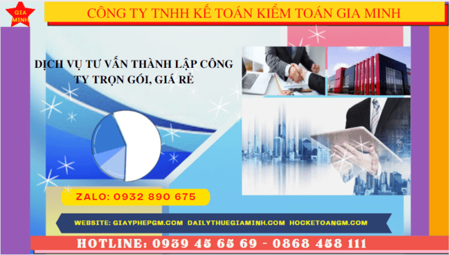 DỊch vụ tư vấn thành lập công ty trọn gói, giá rẻ tại bình định 6 Dịch vụ tư vấn thành lập công ty trọn gói, giá rẻ tại Bình Định