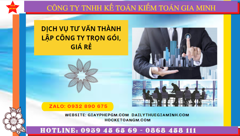 Dịch vụ tư vấn thành lập công ty trọn gói, giá rẻ tại khánh hòa 4 Dịch vụ thành lập công ty trọn gói giá rẻ tại Khánh Hòa