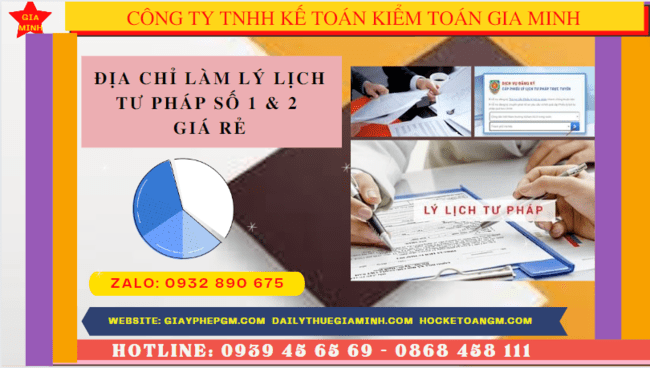Địa chỉ làm lý lịch tư pháp số 1 & 2 tại Quảng Bình giá rẻ