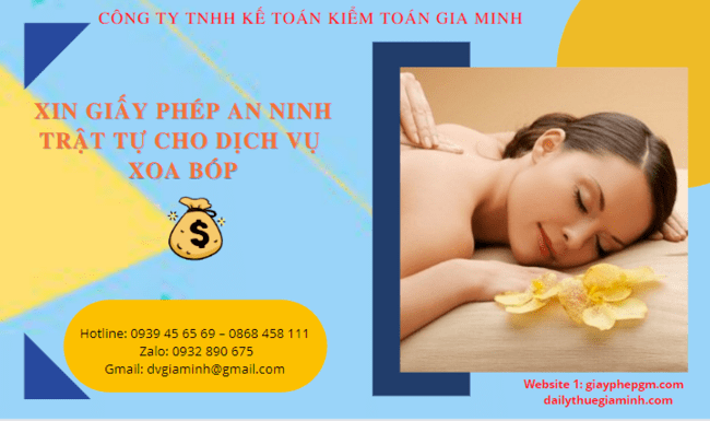 XIN GIẤY PHÉP AN NINH TRẬT TỰ CHO DỊCH VỤ XOA BÓP TẠI NGHỆ AN 3 Xin cấp giấy chứng nhận an ninh trật tự tại Nghệ An
