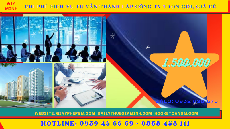 Dịch vụ tư vấn thành lập công ty trọn gói, giá rẻ tại bình thuận 5 Chi phí thành lập công ty trọn gói bao nhiêu tại Bình Thuận