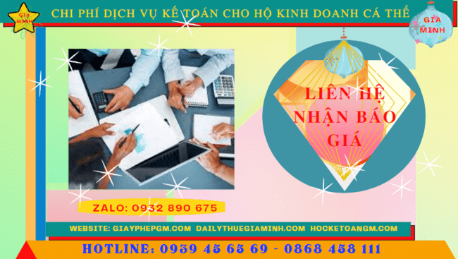 Giá dịch vụ kế toán thuế hộ kinh doanh tại Bạc Liêu