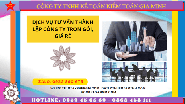 Dịch vụ tư vấn thành lập công ty trọn gói, giá rẻ tại bình dương 4 Dịch vụ thành lập công ty trọn gói giá rẻ tại Bình Dương