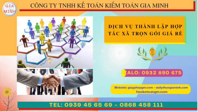 Dịch vụ thành lập hợp tác xã bắc kạn trọn gói giá rẻ 4 Dịch vụ làm thủ tục thành lập hợp tác xã trọn gói giá rẻ tại Bắc Kạn
