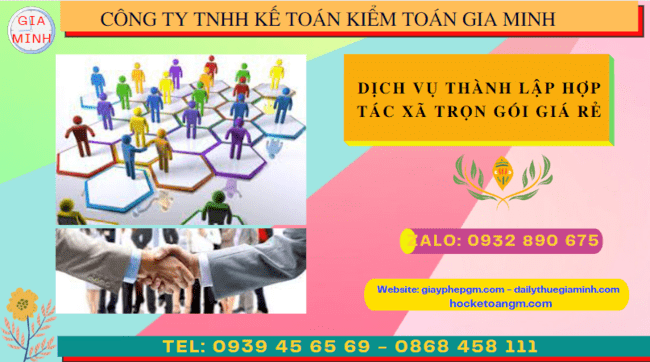 Dịch vụ thành lập hợp tác xã cao bằng trọn gói giá rẻ 4 Dịch vụ làm thủ tục thành lập hợp tác xã trọn gói giá rẻ tại Cao Bằng