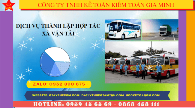 DỊCH VỤ THÀNH LẬP HỢP TÁC XÃ VẬN TẢI TẠI QUẬN 7 - TPHCM 4 Điều kiện thành lập hợp tác xã vận tải tại Quận 7 - TPHCM