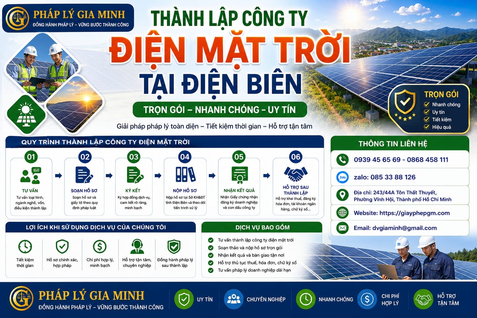 Thành lập công ty điện mặt trời tại điện biên 8 Thành lập công ty điện mặt trời tại Điện Biên trọn gói