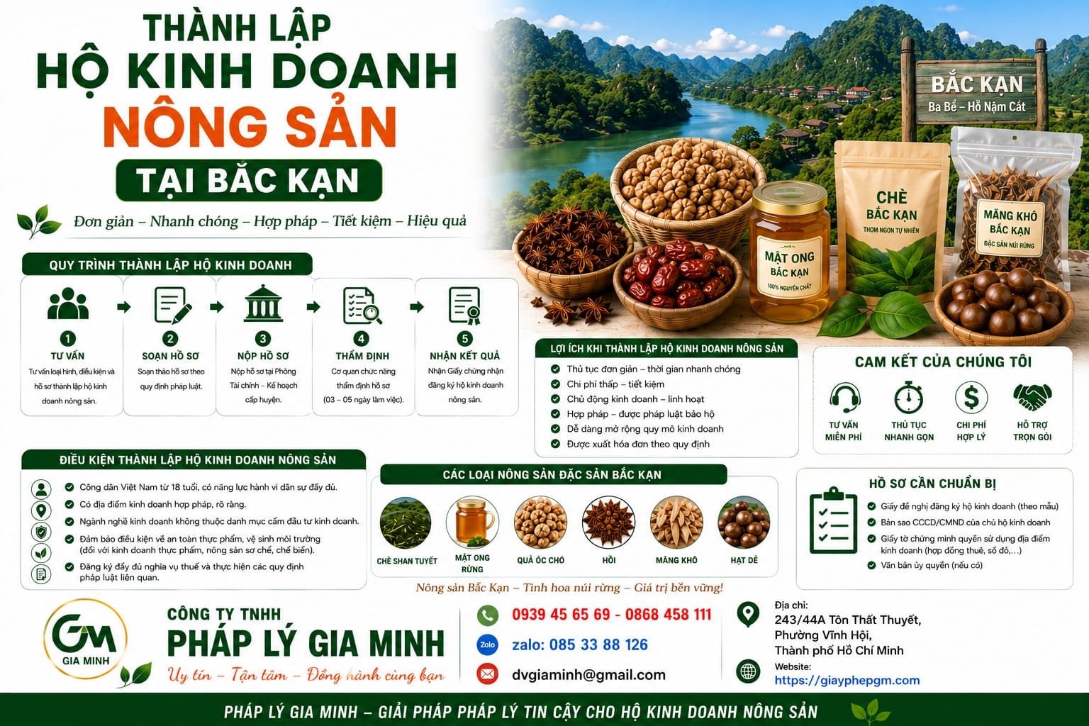 THÀNH LẬP HỘ KINH DOANH NÔNG SẢN TẠI BẮC KẠN 12 Thành lập hộ kinh doanh nông sản tại Bắc Kạn