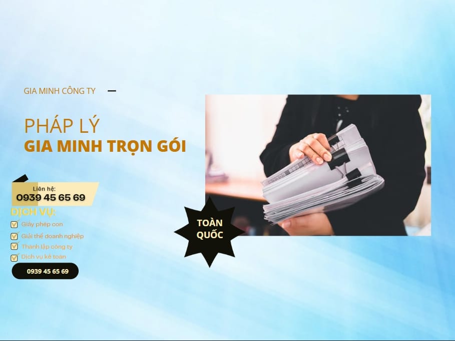 Thủ tục giải thể công ty trọn gói
