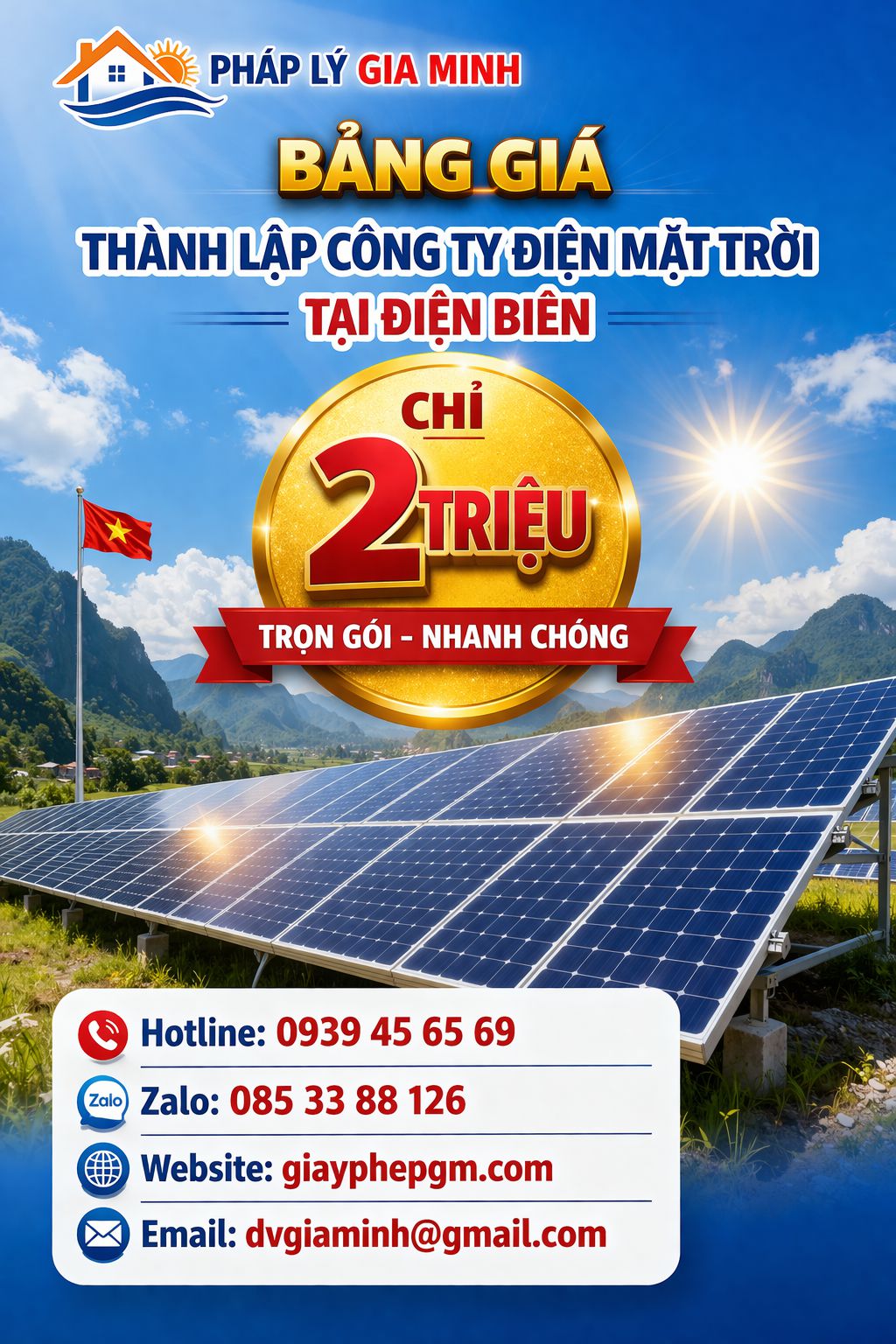 Thành lập công ty điện mặt trời tại Nghệ An – Giải pháp năng lượng sạch bền vững 5 tổng chi phí thành lập công ty điện mặt trời tại điện biên