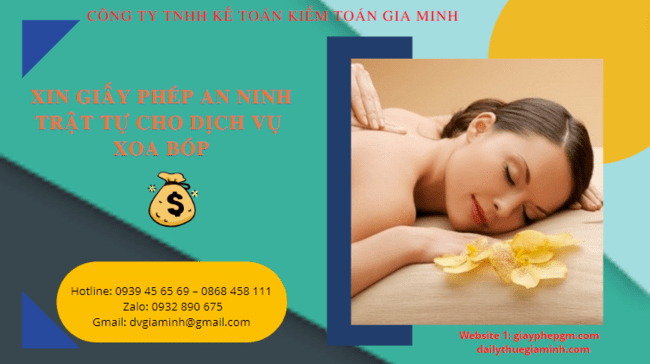 Xin giấy phép an ninh trật tự cho dịch vụ xoa bóp tại quảng trị 6 Xin cấp giấy chứng nhận an ninh trật tự tại Quảng Trị