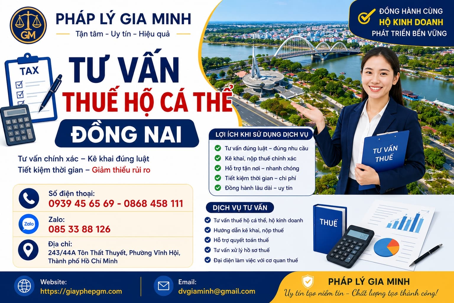 Dịch vụ kế toán cho hộ kinh doanh cá thể tại Đồng Nai – Uy tín, Trọn gói, Chính xác 12 Tư vấn thuế hộ cá thể Đồng Nai
